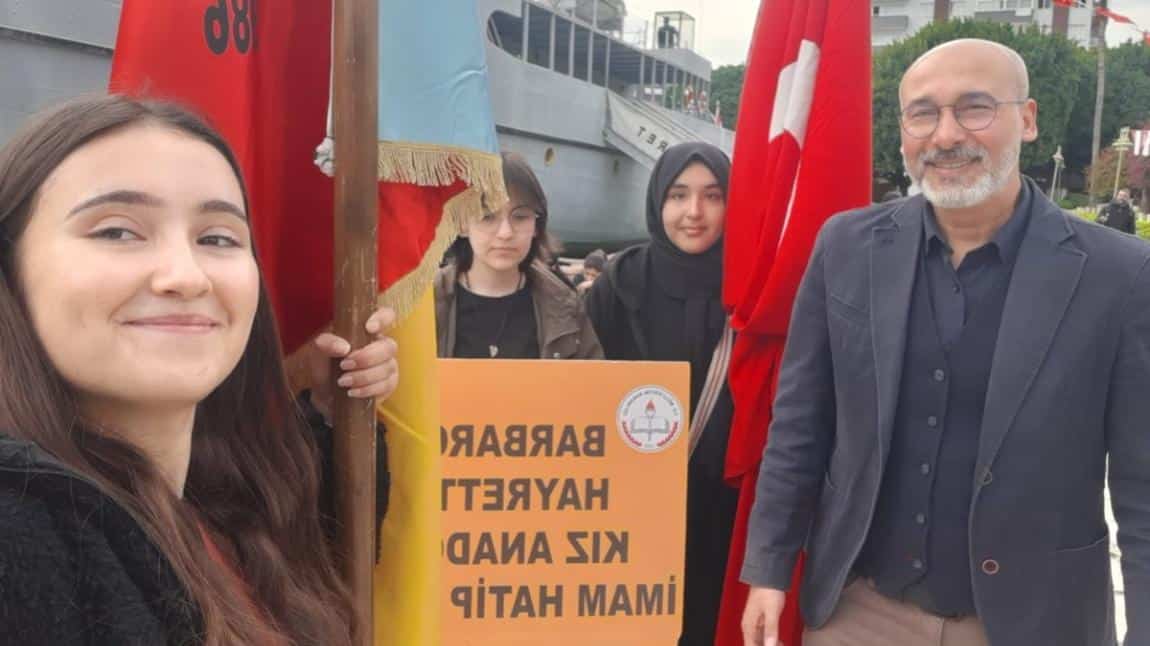 18 Mart Çanakkale Zaferi ve Şehitleri Anma Gününde Nusrat Mayın Gemisi Ziyareti